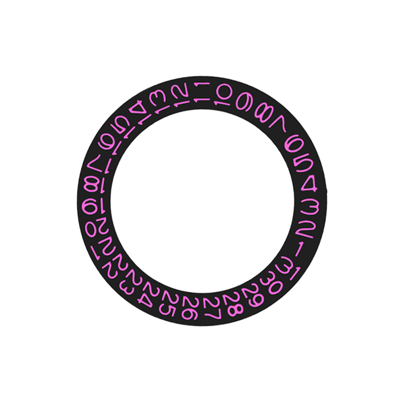 NH35 Datumsscheiben-Patch – Neonpink 