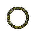 NH35 Datumsscheiben-Patch - Gelb 