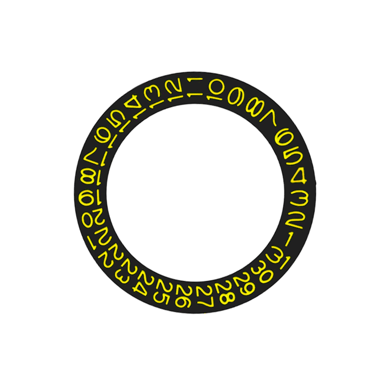 NH35 Datumsscheiben-Patch - Gelb 