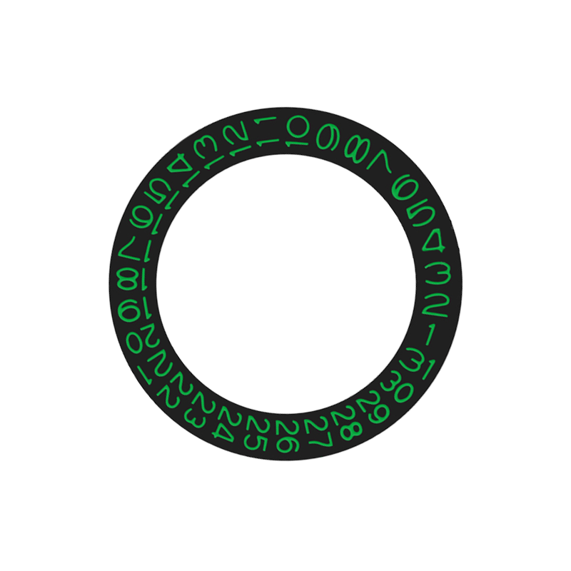 NH35 Date Disc Patch - Green