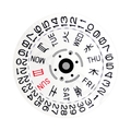 NH36 Day-Date Disc - Kanji (White)