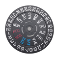 NH36 Day-Date Disc - English (Black)