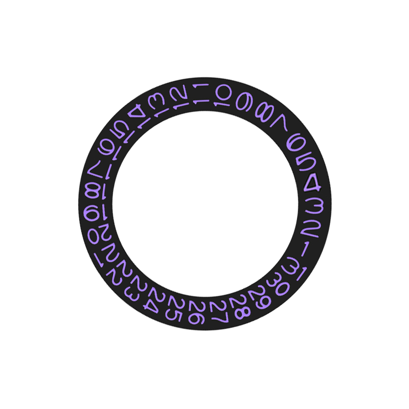 NH35 Date Disc Patch - Purple