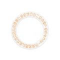 NH35 Date Disc Patch - Orange