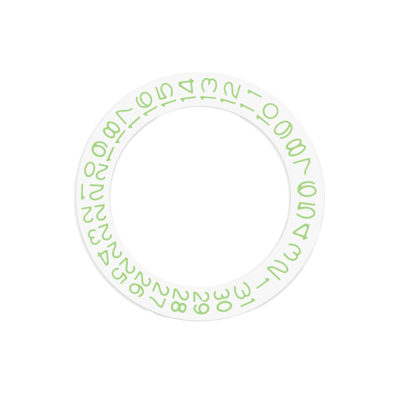 NH35 Date Disc Patch - Lime