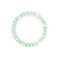 NH35 Date Disc Patch - Dark Green