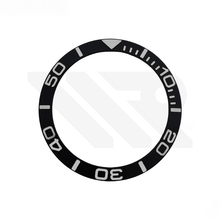 Load image into Gallery viewer, YM Aluminium Sloped  Bezel Insert for SKX/SRPD - Black/Silver
