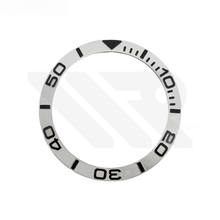 Load image into Gallery viewer, YM Aluminium Sloped  Bezel Insert for SKX/SRPD - Silver/Black
