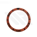 YM Aluminium Sloped  Bezel Insert for SKX/SRPD - Orange/Black