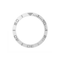 YM Ceramic Sloped Bezel Insert For SKX/SRPD - Silver