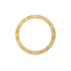 YM Ceramic Sloped Bezel Insert For SKX/SRPD - Gold