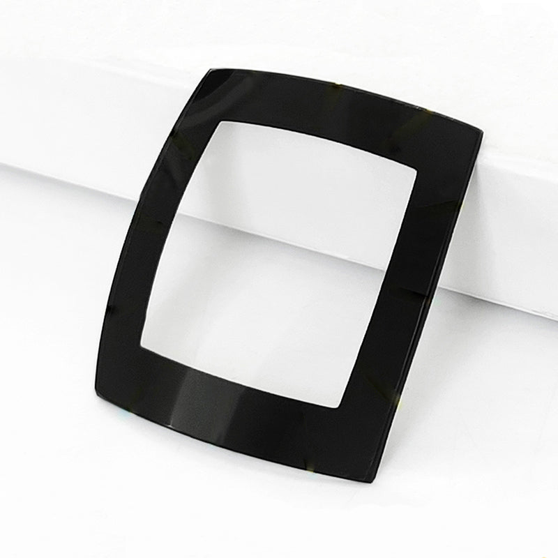 Square Mineral Crystal for Rado Sintra Series (Black Trim)