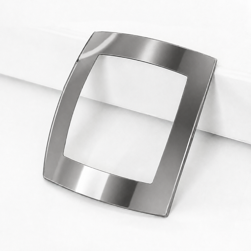 Square Sapphire Crystal for Rado Sintra 318.0722.3 (Silver Trim)