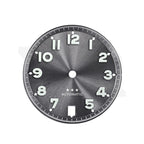 Sunburst Pilot Dial for Seiko Mod: Sunburst Gray