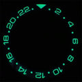 Luminous GMT-24 Ceramic Sloped Bezel Insert for SKX/SRPD - Batman