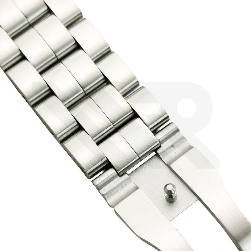 Ersatzarmband aus Edelstahl, kompatibel mit Hamilton Khaki Field 38 mm