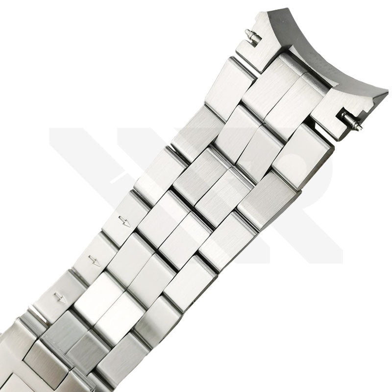 Ersatzarmband aus Edelstahl, kompatibel mit Hamilton Khaki Field 38 mm