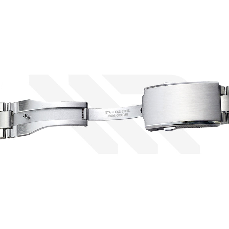 Ersatzarmband aus Edelstahl, kompatibel mit Hamilton Khaki Field Murph 38mm H704051