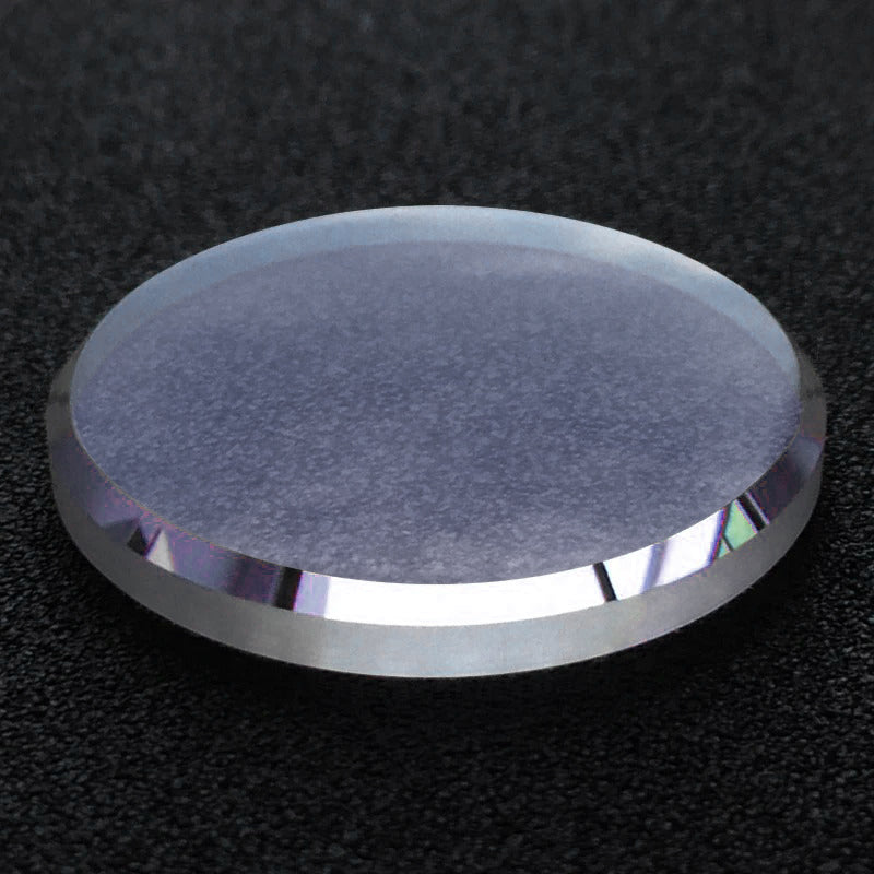 32mm Flat Mineral Wide Chamfer Crystal (No AR Coating)