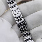 Ersatzarmband aus Edelstahl, kompatibel mit Tissot Flamingo T094210A