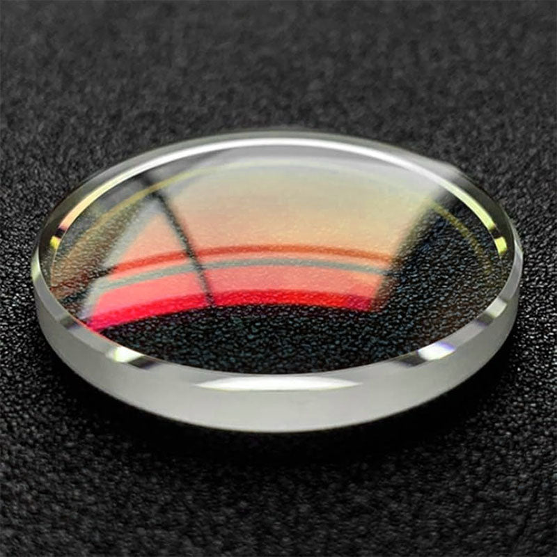 SKX / SRPD Double Domed Small Chamfer Sapphire Crystal (Red AR Coating)