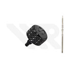 SKX007 Knurled Crown: Black (Polished)