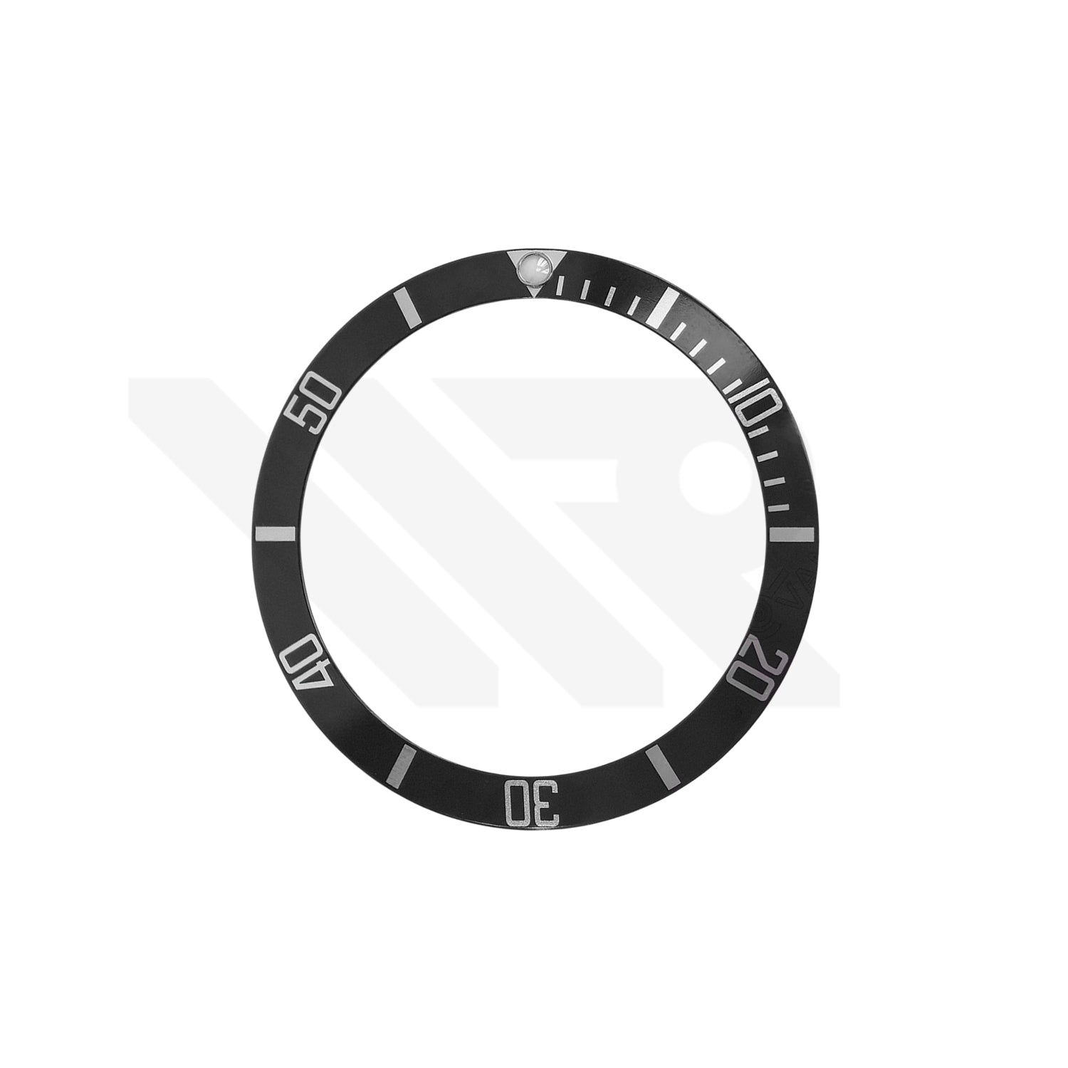 Replacement Aluminum Bezel Insert Compatible with Rolex Submariner 14060M : Standard