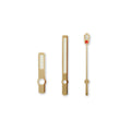 6105 Turtle Watch Hands for Seiko Mod: Gold