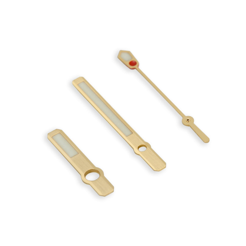 6105 Turtle Watch Hands for Seiko Mod: Gold