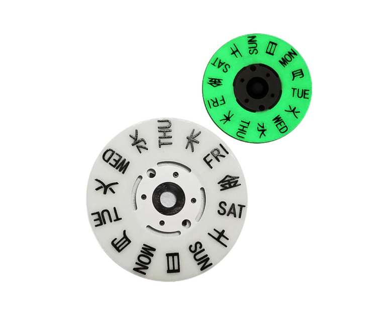 NH35/NH36 Full Luminous Date Disc for Seiko Mod | WR Accessories