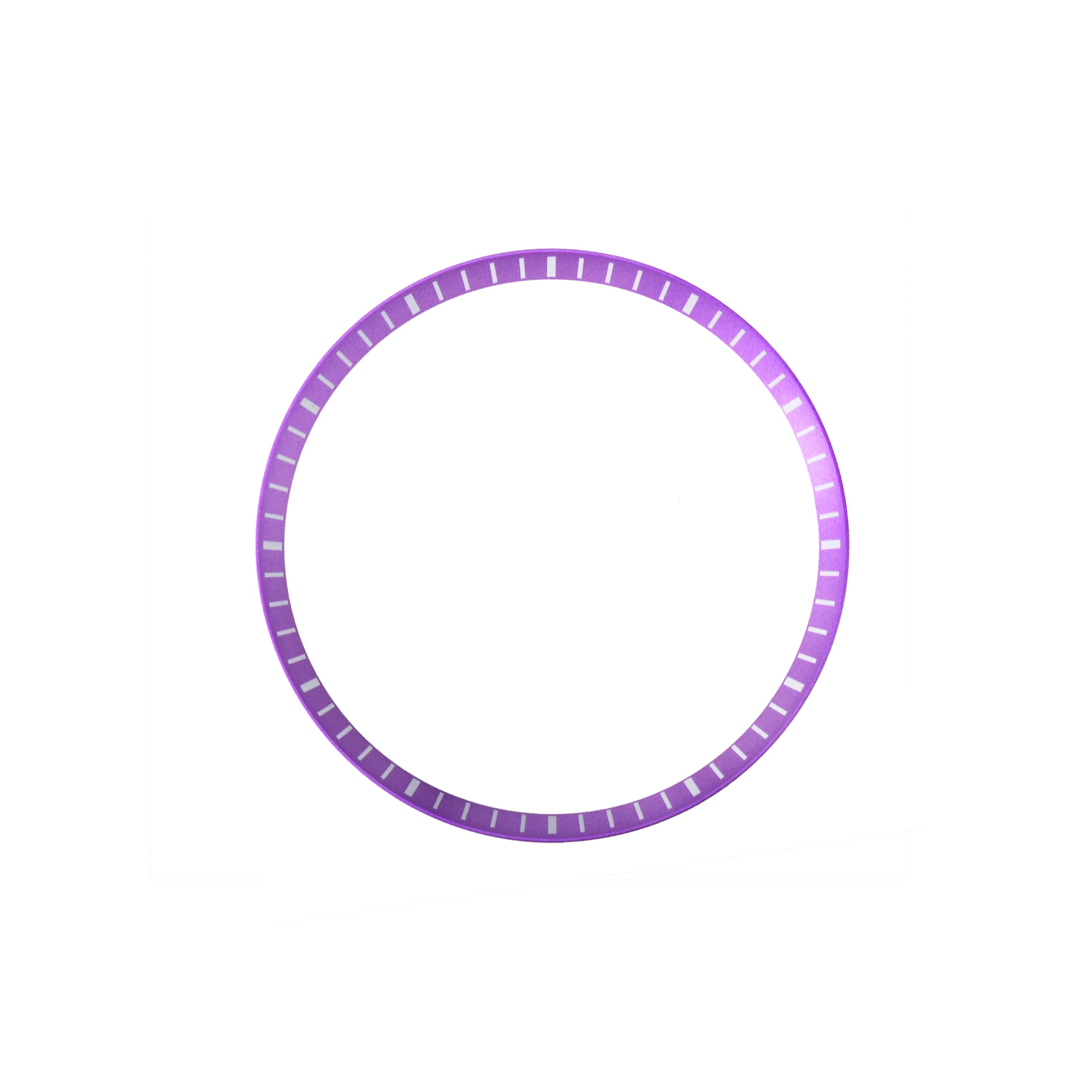 Seiko Mod SKX / SRPD Chapter Ring: Purple With White Markers – WR