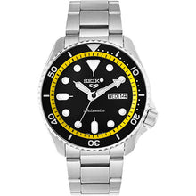 Load image into Gallery viewer, SKX / SRPD Chapter Ring: Yellow With Black Markers
