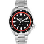 Seiko Mod SKX / SRPD Chapter Ring: Red With White Markers