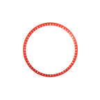 Seiko Mod SKX / SRPD Chapter Ring: Red With White Markers