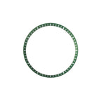 SKX / SRPD Chapter Ring: Dunkelgrün mit weißen Markierungen