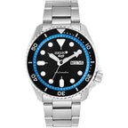 Seiko Mod SKX / SRPD Chapter Ring: Light Blue With White Markers