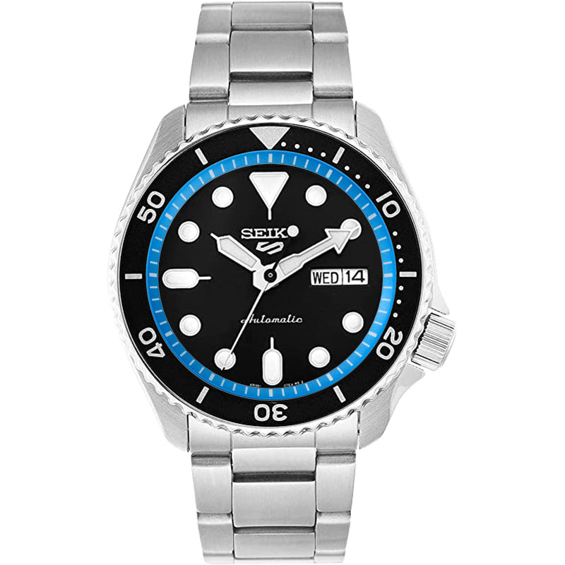 Seiko Mod SKX / SRPD Chapter Ring: Light Blue With White Markers