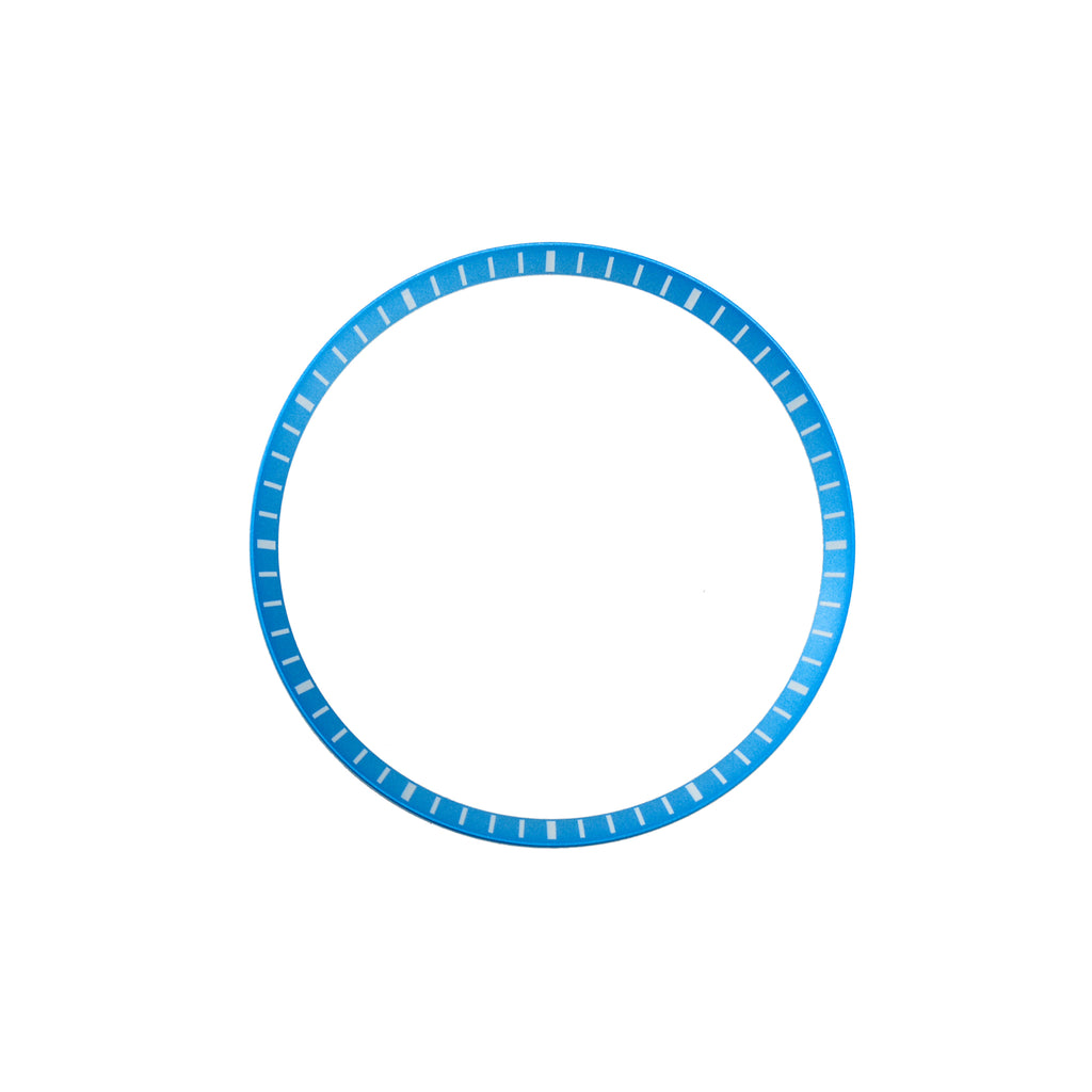 Seiko Mod SKX / SRPD Chapter Ring: Light Blue With White Markers