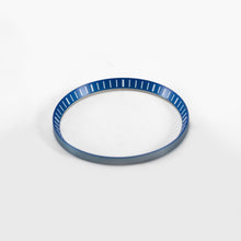 Load image into Gallery viewer, SKX / SRPD Chapter Ring: Dark Blue With White Markers
