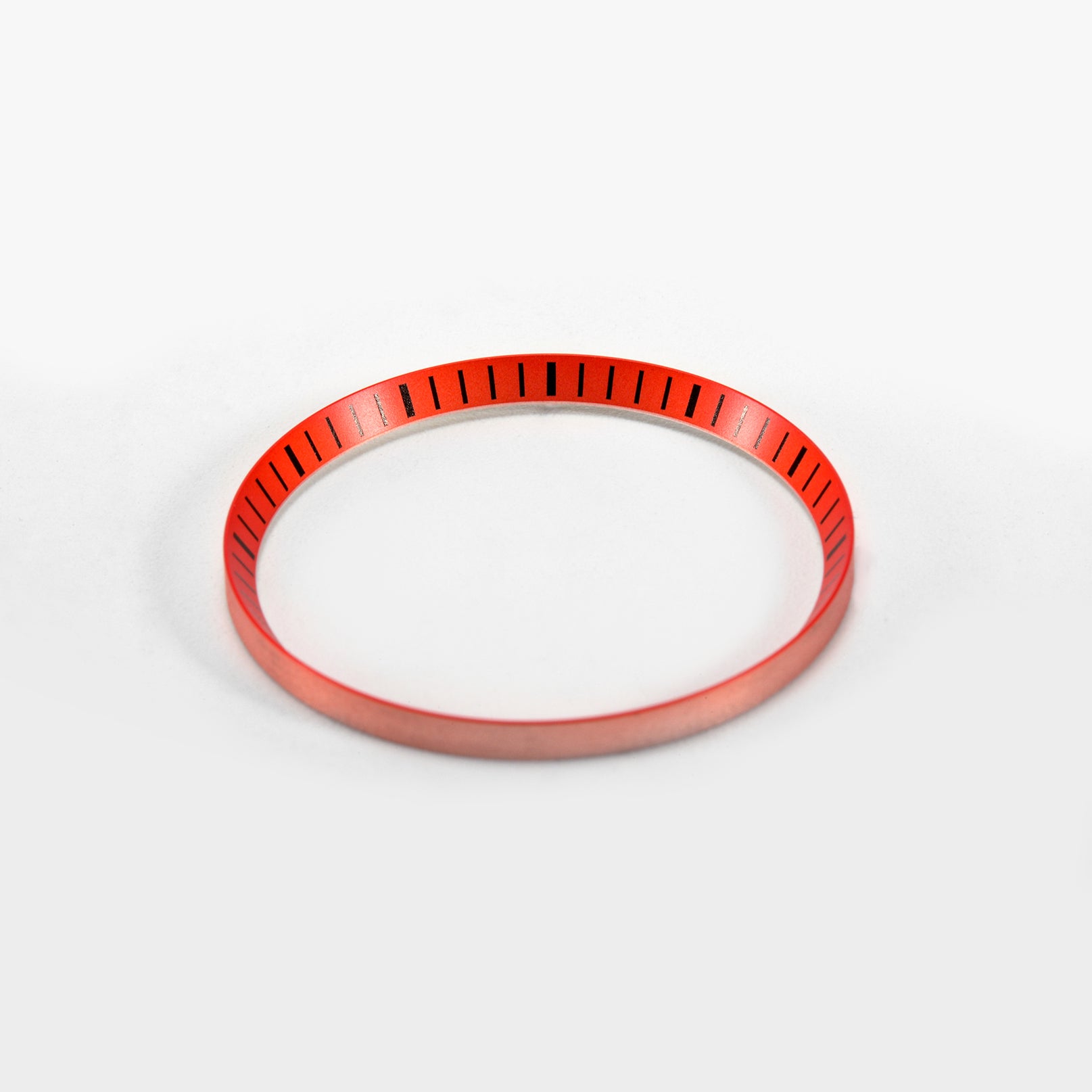Seiko Mod SKX / SRPD Chapter Ring: Red With Black Markers