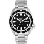Seiko Mod SKX / SRPD Chapter Ring: White With Black Markers