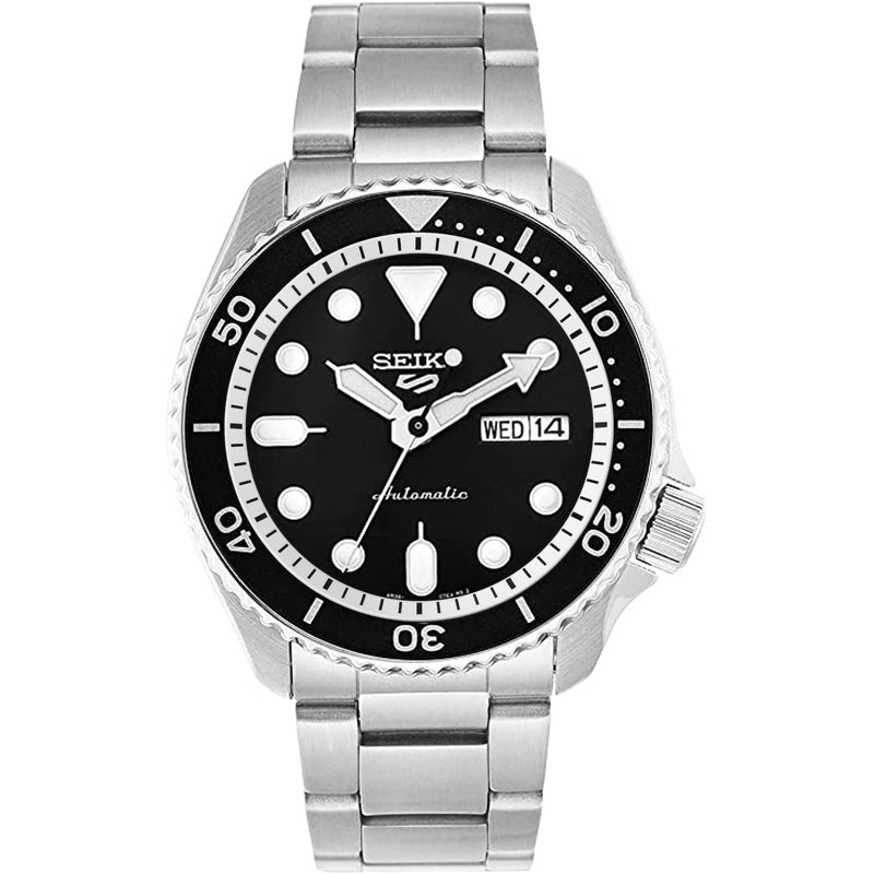 Seiko Mod SKX / SRPD Chapter Ring: White With Black Markers