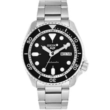 Load image into Gallery viewer, SKX / SRPD Chapter Ring: Silver With Black Numeric Markers
