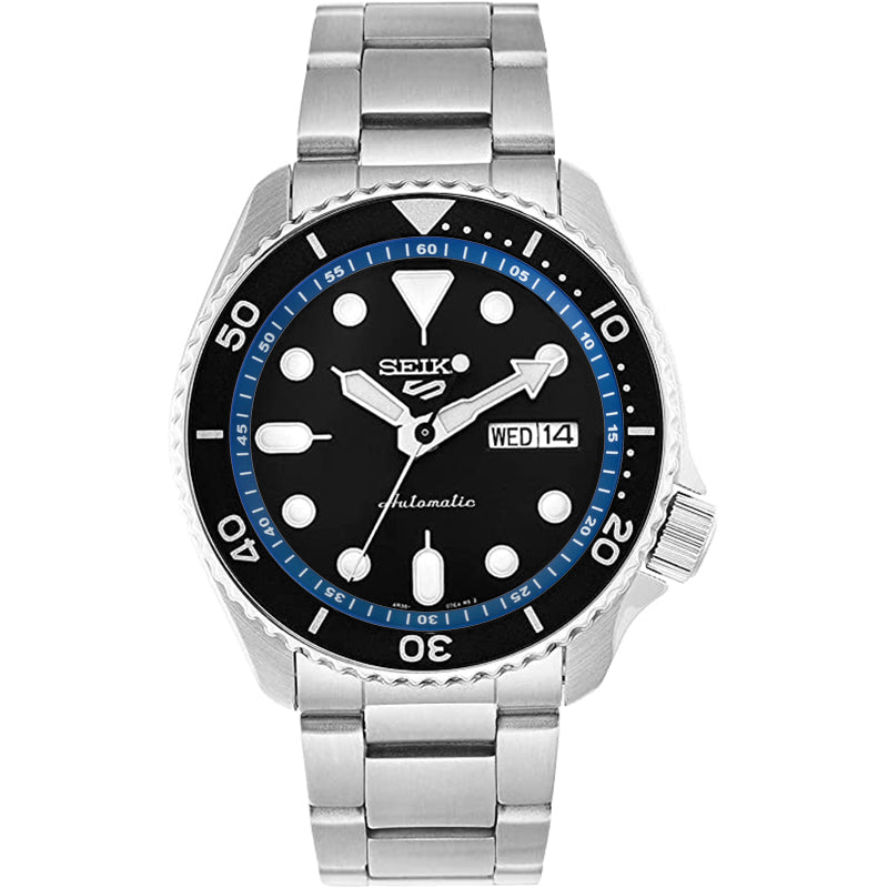 Seiko Mod SKX / SRPD Chapter Ring: Light Blue with White Numeric Markers