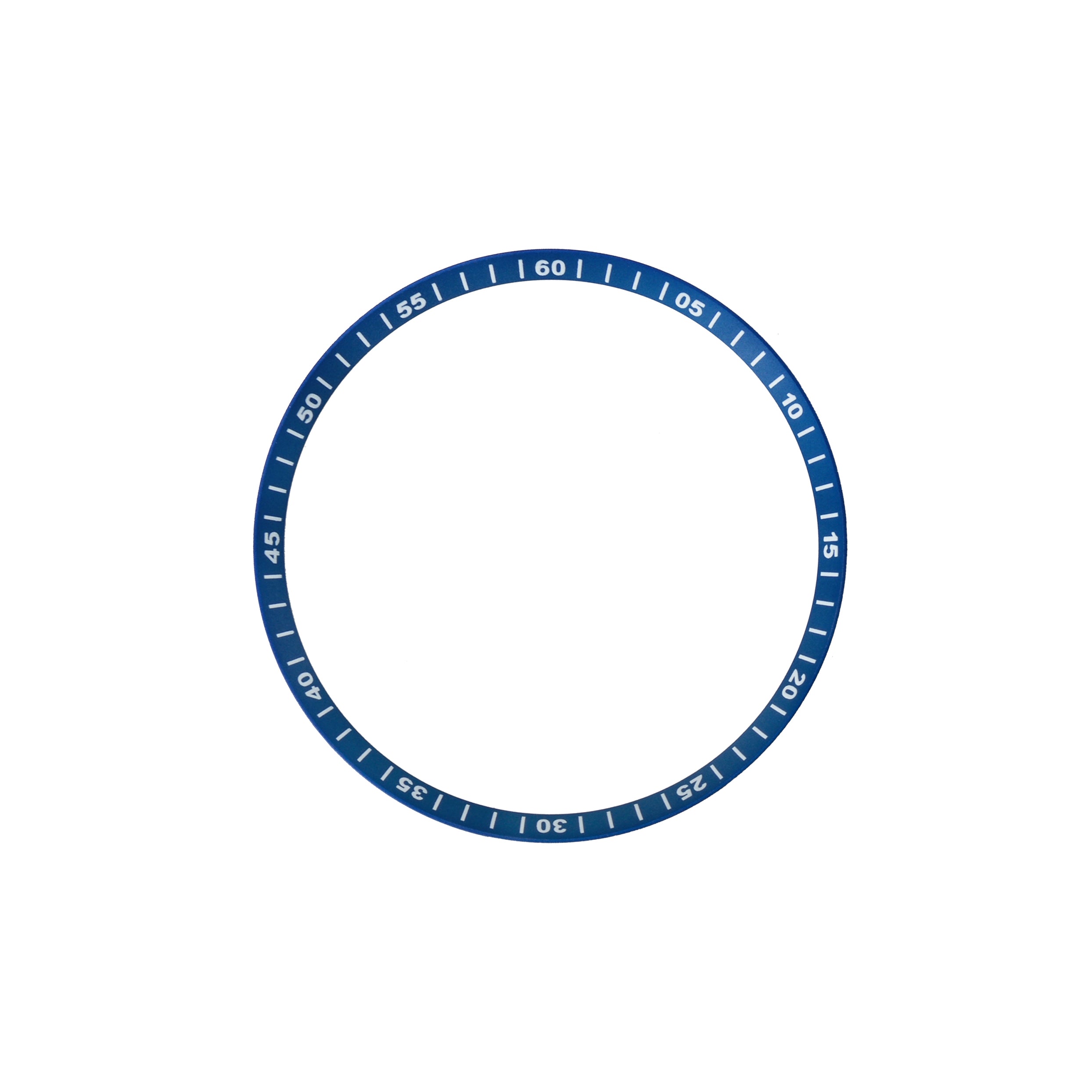 Seiko Mod SKX / SRPD Chapter Ring: Light Blue with White Numeric Markers