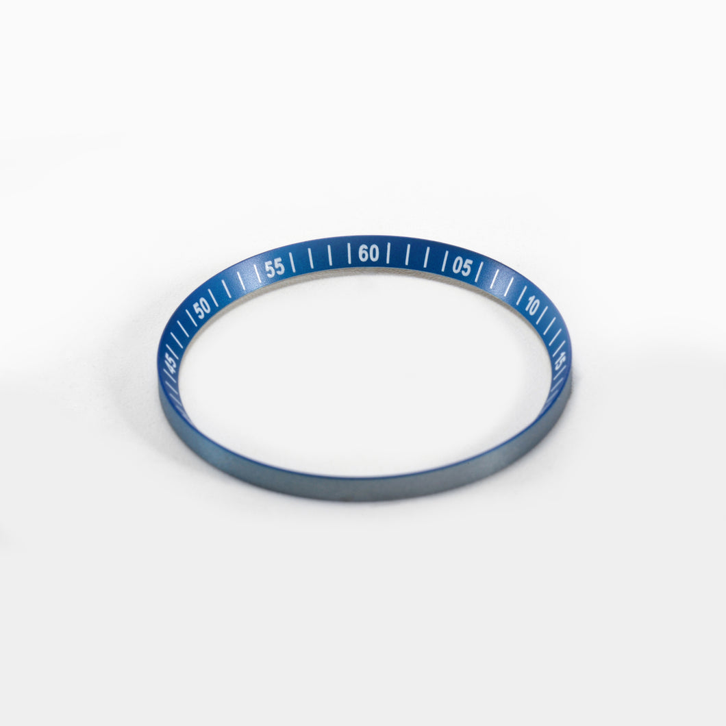 SKX / SRPD Chapter Ring: Light Blue with White Numeric Markers