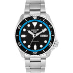 SKX / SRPD Chapter Ring: Hellblau mit schwarzen Markierungen