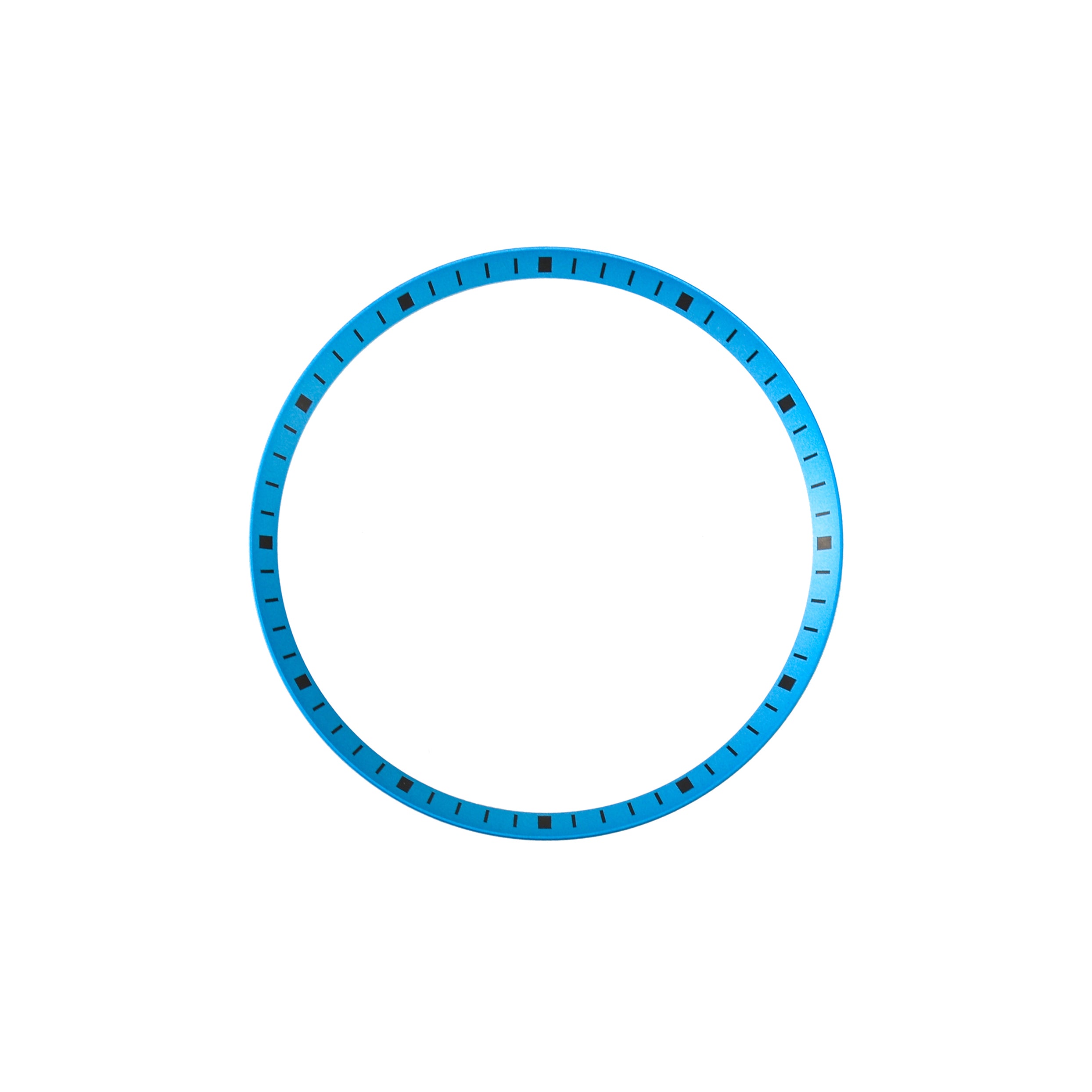 Seiko Mod SKX / SRPD Chapter Ring: Light Blue with Black Markers