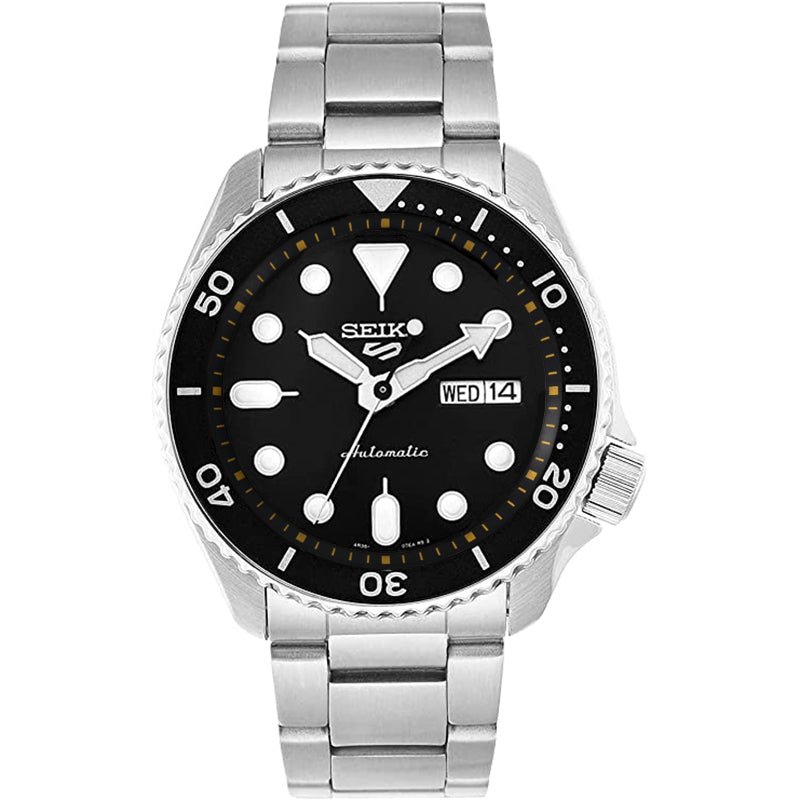 Seiko Mod SKX / SRPD Chapter Ring: Black with Gold Markers