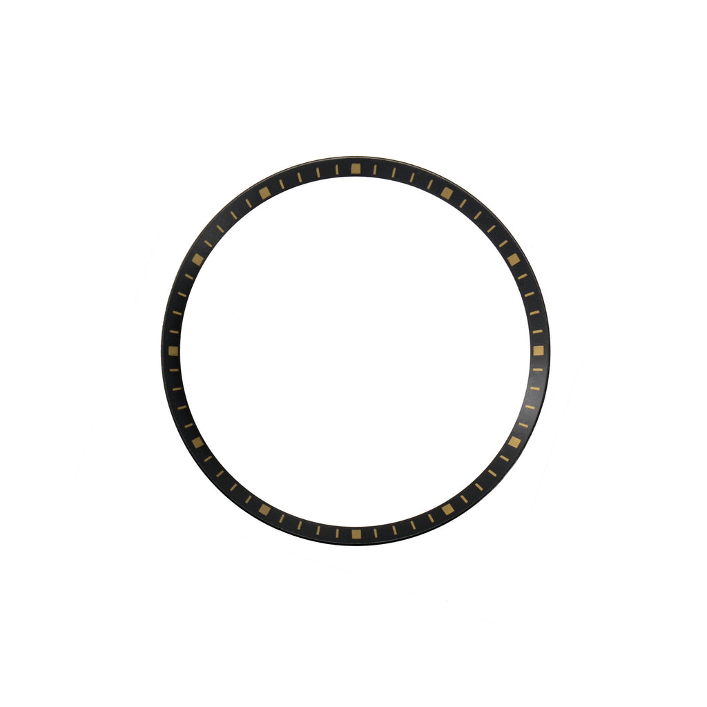 SKX / SRPD Chapter Ring: Schwarz mit goldenen Markierungen
